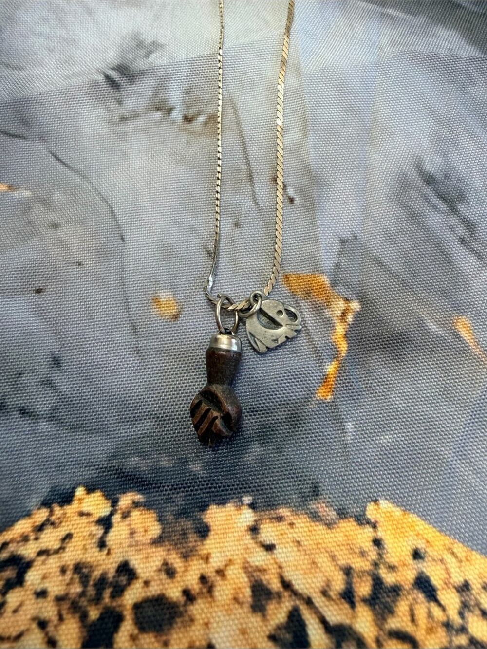 Protection amulet necklace